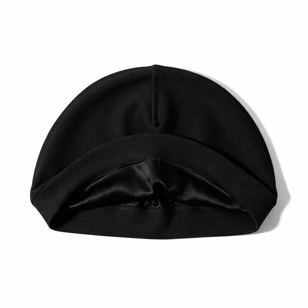SIGNATURE SATIN BEANIE