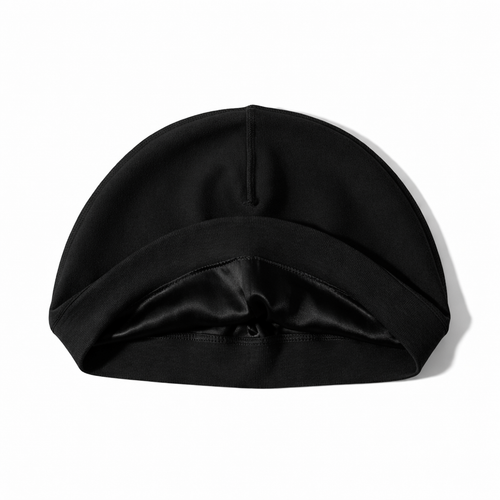 SIGNATURE SATIN BEANIE