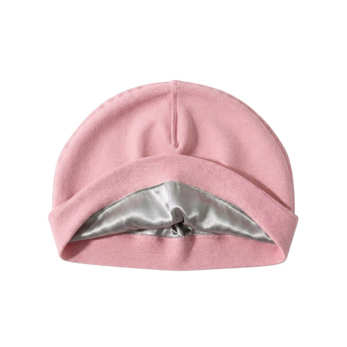 SIGNATURE SATIN BEANIE